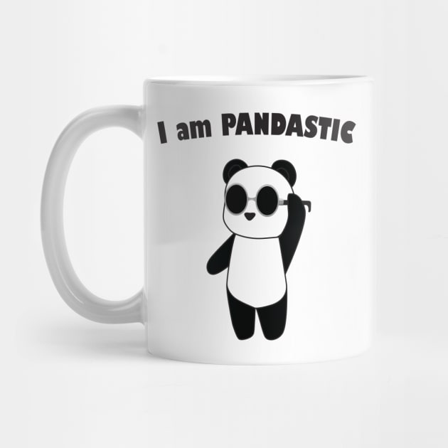 I Am Pandastic Glasses Panda, Unisex Shirt by DonVector